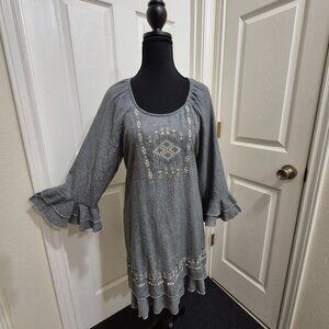 Boho Indigo Soul Dress